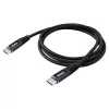 Cable USB Akasa AK-CBUB54-10BK 1 m USB-C negro