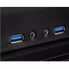 Carcasa de PC Silverstone ML04 HTPC negra