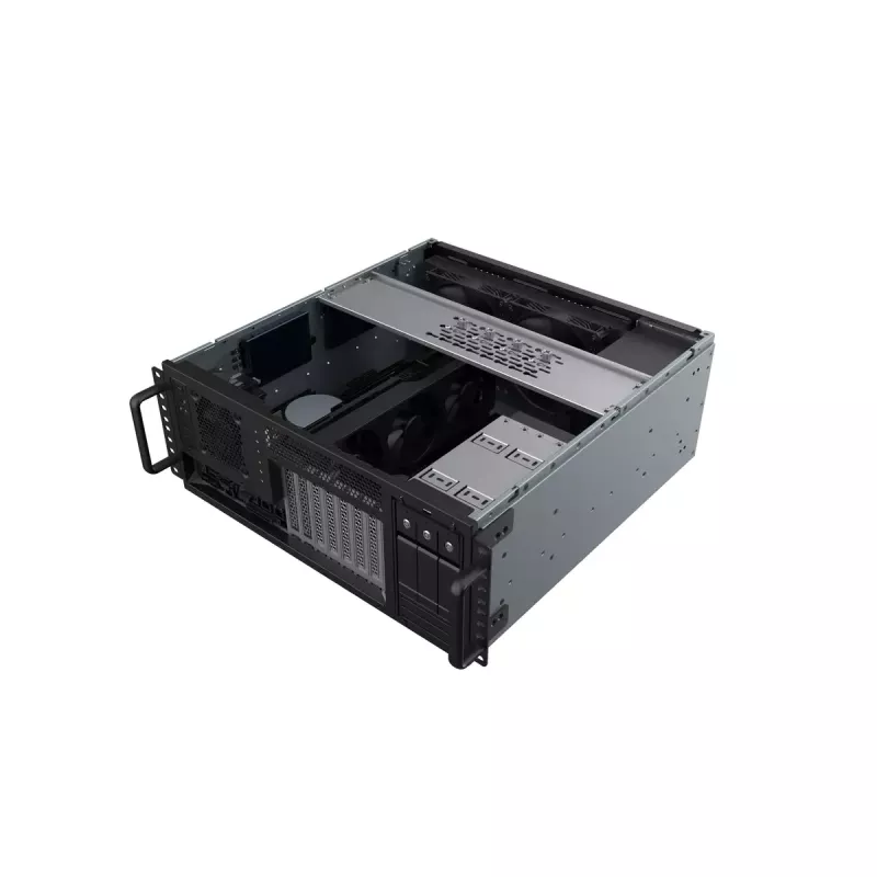 Rack de servidor Silverstone RM46-502-I negro ATX 1 ventilador de 80 mm