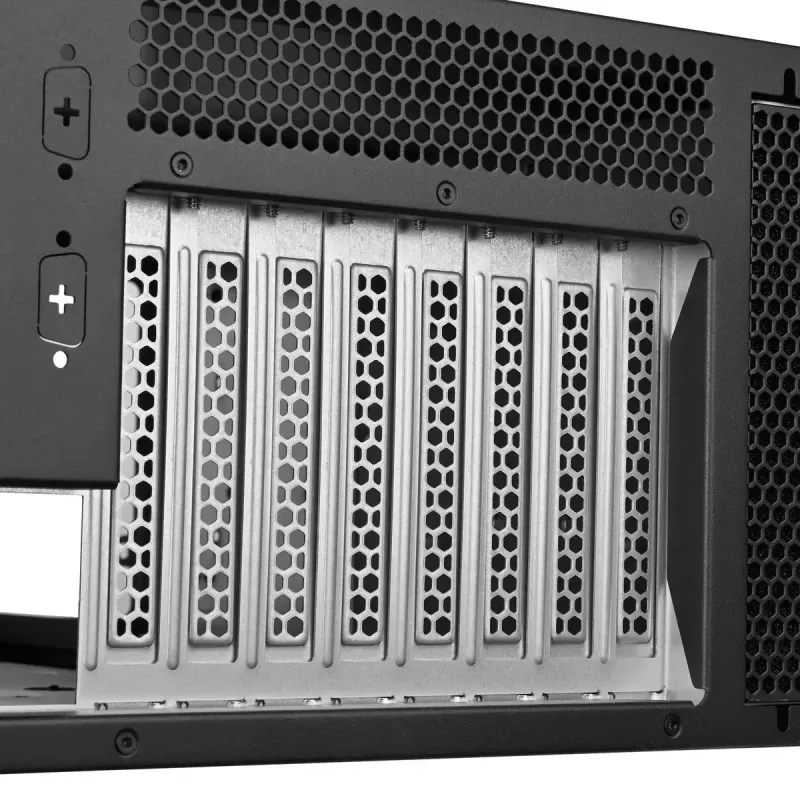 Rack de servidor Silverstone RM46-502-I negro ATX 1 ventilador de 80 mm