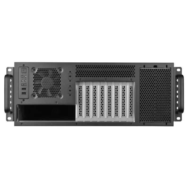 Rack de servidor Silverstone RM46-502-I negro ATX 1 ventilador de 80 mm
