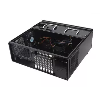 Caja de PC Silverstone Grandia GD07 HTPC negra