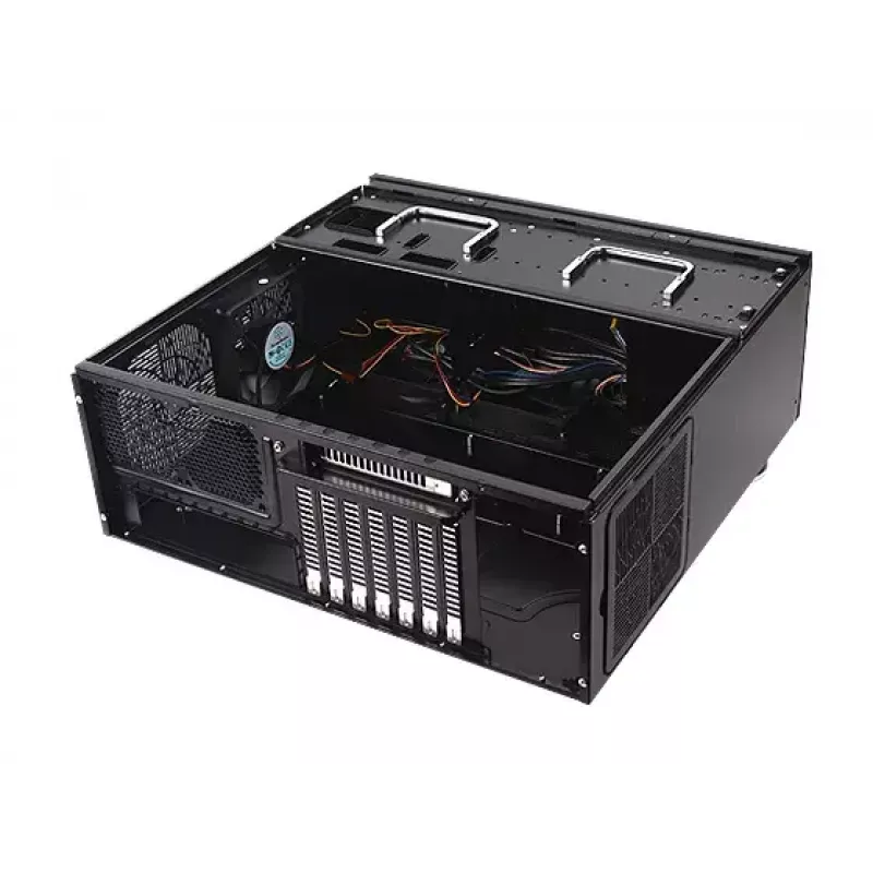 Caja de PC Silverstone Grandia GD07 HTPC negra