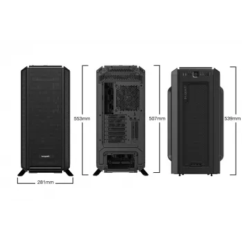 be quiet! Silent Base 802 negro Midi-Tower