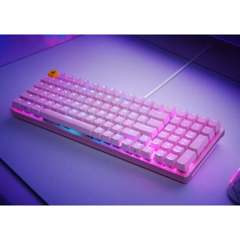 Teclado Glorious Gaming GMMK 2 USB inglés US rosa