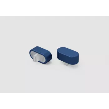 Accesorio para dispositivos de entrada Triton GLO-ACC-NP-S-NB — Aluminio, azul, compatible con Glorious PC Gaming Race GMMK