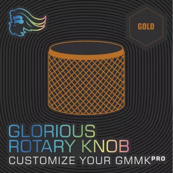 Mando giratorio Glorious Gaming para teclado