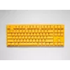 Teclado Ducky One 3 Amarillo TKL Gaming USB Alemán Tenkeyless Mecánico