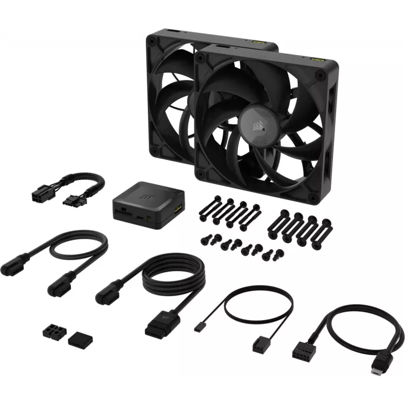 Ventilador Corsair iCUE LINK RX140 MAX 14 cm Negro 300-1600 rpm