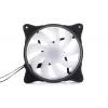 Alphacool 24836 Rise Aurora ventilador PWM para caja, 120 mm (120x120x25 mm), negro