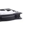 Alphacool 24836 Rise Aurora ventilador PWM para caja, 120 mm (120x120x25 mm), negro