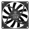 SilverStone SST-AS90B Air Slimmer 90 ventilador delgado para caja, 92 mm, 500-2500 RPM, 11,3-32 dB, negro