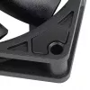 SilverStone SST-AS90B Air Slimmer 90 ventilador delgado para caja, 92 mm, 500-2500 RPM, 11,3-32 dB, negro