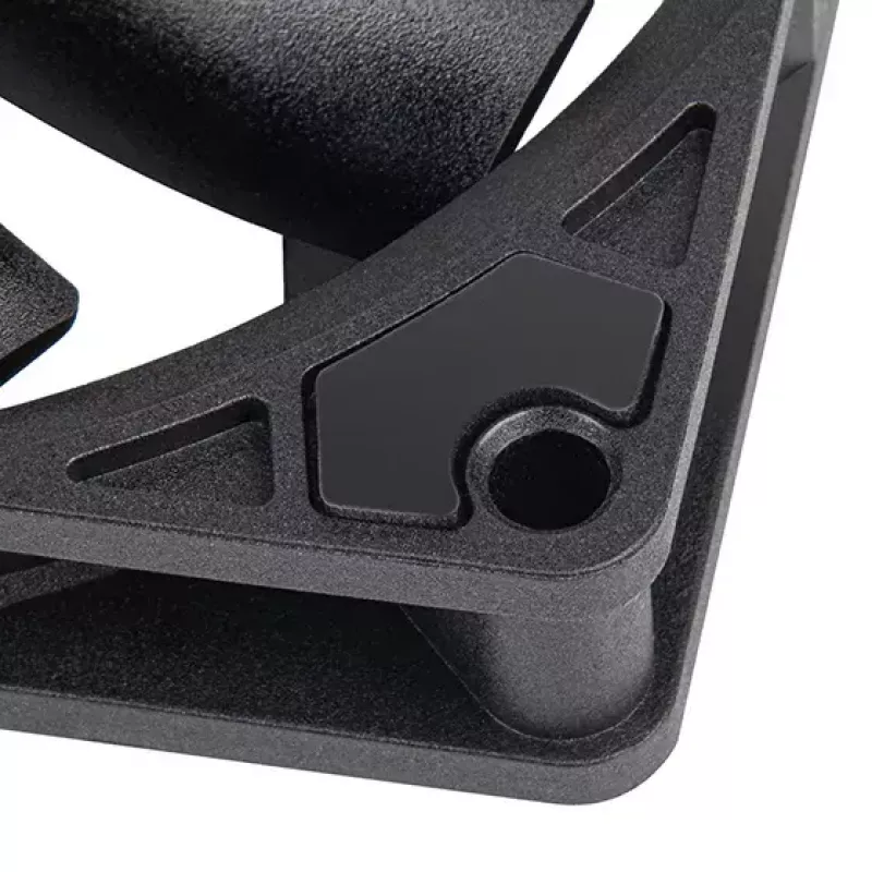 SilverStone SST-AS90B Air Slimmer 90 ventilador delgado para caja, 92 mm, 500-2500 RPM, 11,3-32 dB, negro