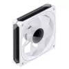 Jonsbo FR-505WR FR-505 ARGB ventilador PWM para caja con aspas invertidas, 120 mm, 47,17 CFM, blanco