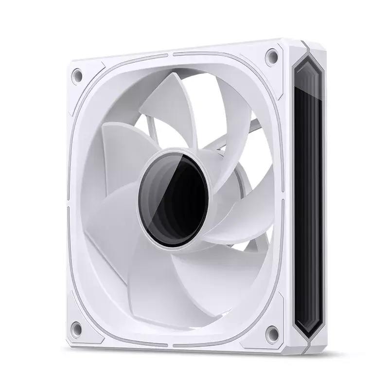 Jonsbo FR-505WR FR-505 ARGB ventilador PWM para caja con aspas invertidas, 120 mm, 47,17 CFM, blanco