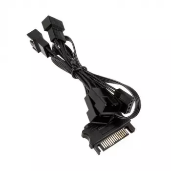 Extensión de cable Kolink PGW-AC-KOL-113 — conector de ventilador de 4 pines, 350 mm, negro