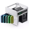 Jonsbo N2 caja NAS Mini-ITX, cubo, aluminio/acero, blanca