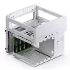 Jonsbo N2 caja NAS Mini-ITX, cubo, aluminio/acero, blanca
