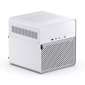 Carcasa de PC Jonsbo N2 Cube Blanca SFX ventilador 120mm 2.5 3.5 HDD
