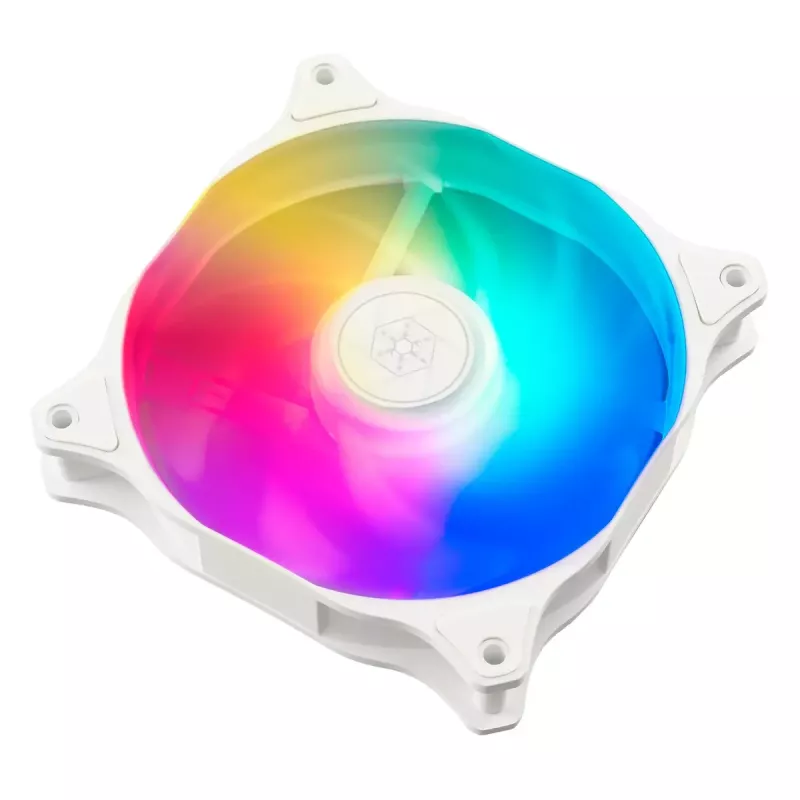 SilverStone SST-PF360W-ARGB-V2 Permafrost PF360-ARGB V2 refrigeración líquida AIO, 360 mm, con controlador RGB, blanca