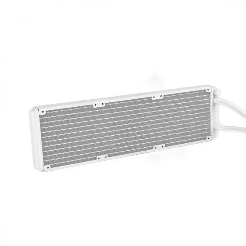 SilverStone SST-PF360W-ARGB-V2 Permafrost PF360-ARGB V2 refrigeración líquida AIO, 360 mm, con controlador RGB, blanca
