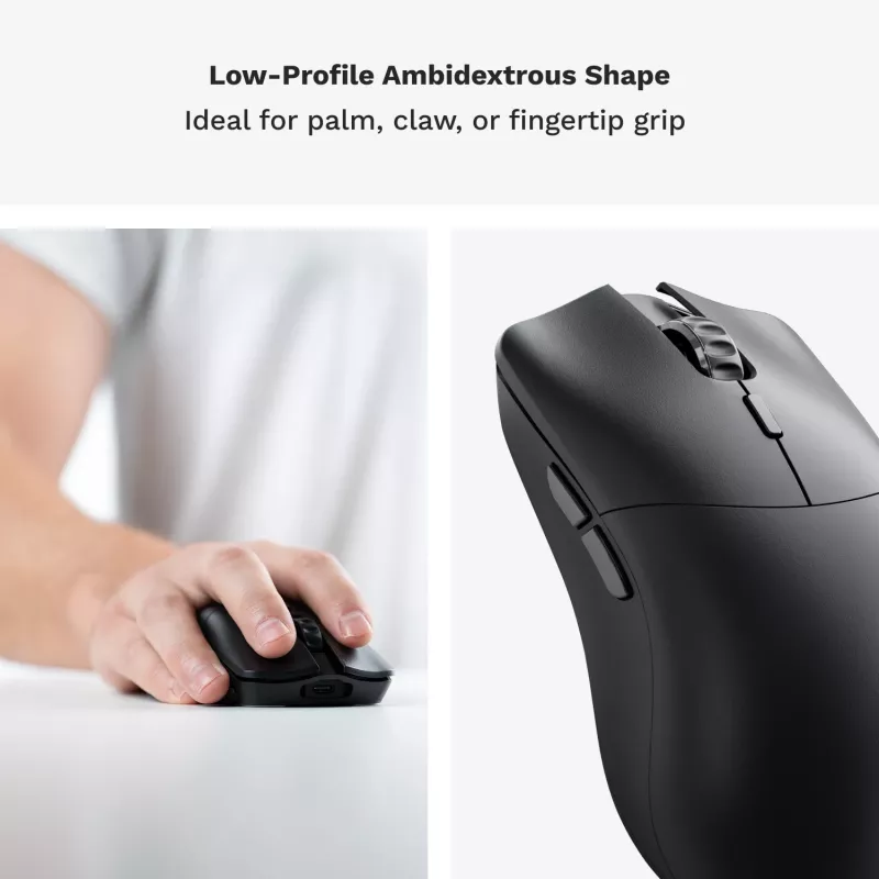 Glorious Gaming Glorious Model O 2 PRO Wireless - 1K Polling - Negro