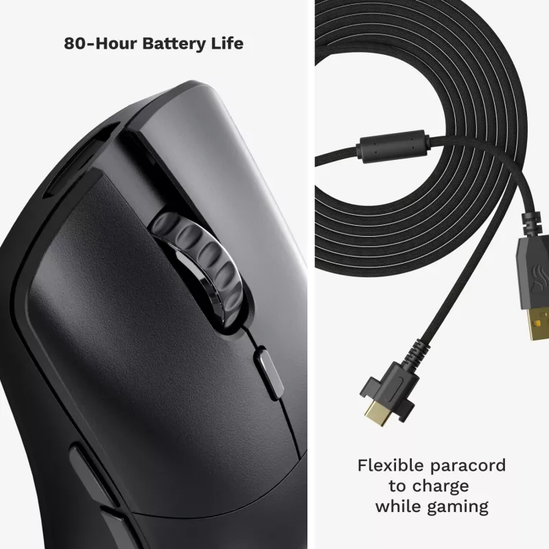 Glorious Gaming Glorious Model O 2 PRO Wireless - 1K Polling - Negro