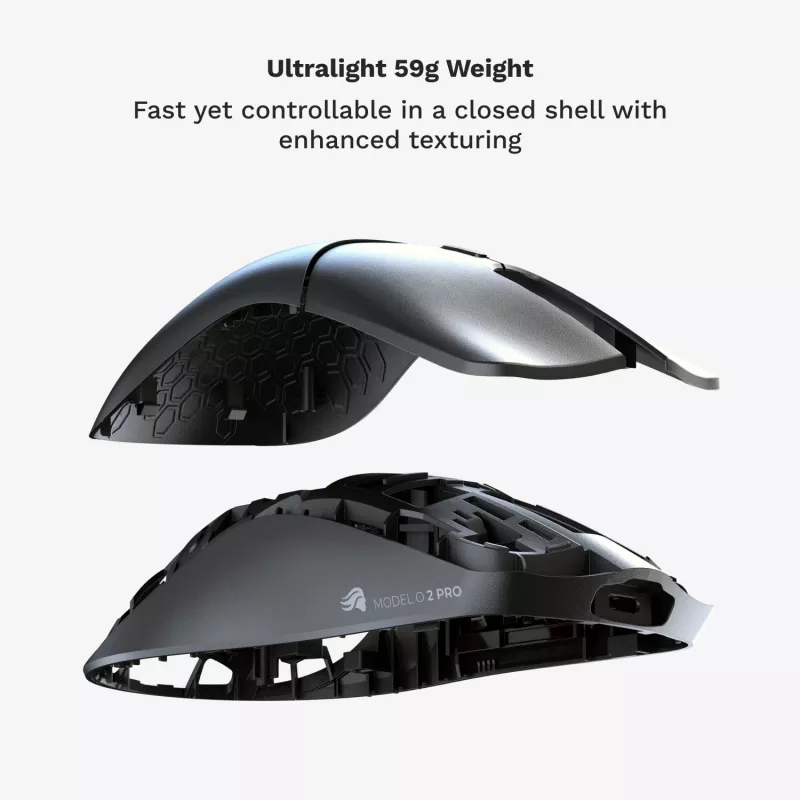 Glorious Gaming Glorious Model O 2 PRO Wireless - 1K Polling - Negro