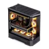 Caja de PC Jonsbo D400 torre Midi ATX cristal templado – Negra