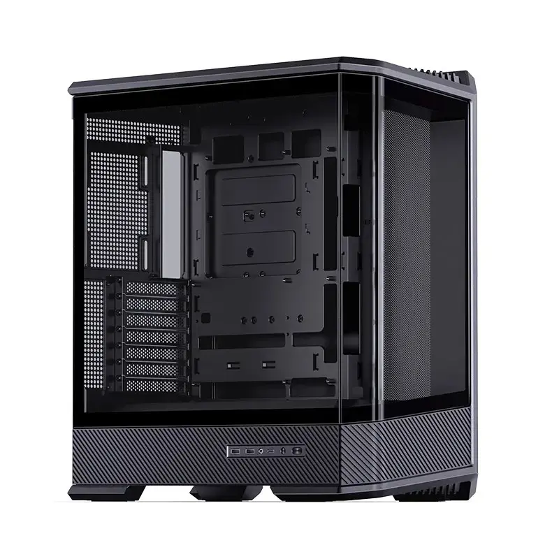 Caja de PC Jonsbo D400 torre Midi ATX cristal templado – Negra