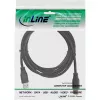 Cable USB 3.2 Gen.1 InLine Type-A macho / A macho, negro, 0,3 m
