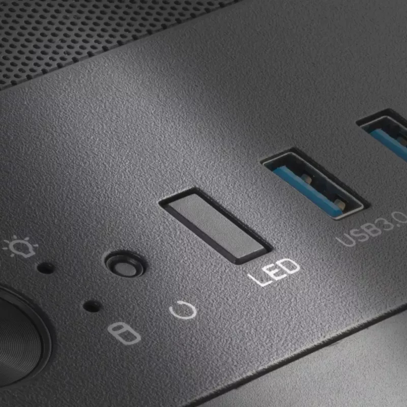 Caja de PC Silverstone FARA V1M PRO torre negra
