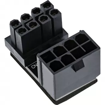 Adaptador de alimentación interno InLine, 180° ATX 8-Pin conector macho/hembra (Reverse)