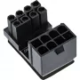 Adaptador de alimentación interno InLine, 180° ATX 8-Pin conector macho/hembra (Reverse)