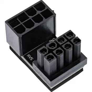 Adaptador de alimentación interno InLine, 180° ATX 8-Pin conector macho/hembra (Reverse)