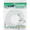 Cable de parcheo InLine S/FTP PiMF Cat.6A libre de halógenos 500MHz blanco 3m