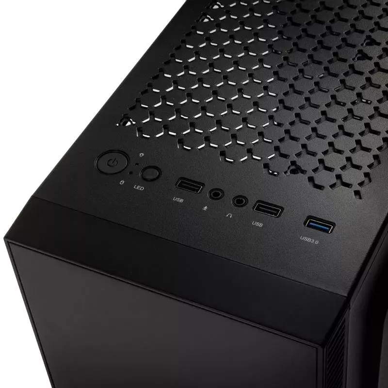 Caja de PC Kolink Inspire K9 ARGB Midi Tower Negro