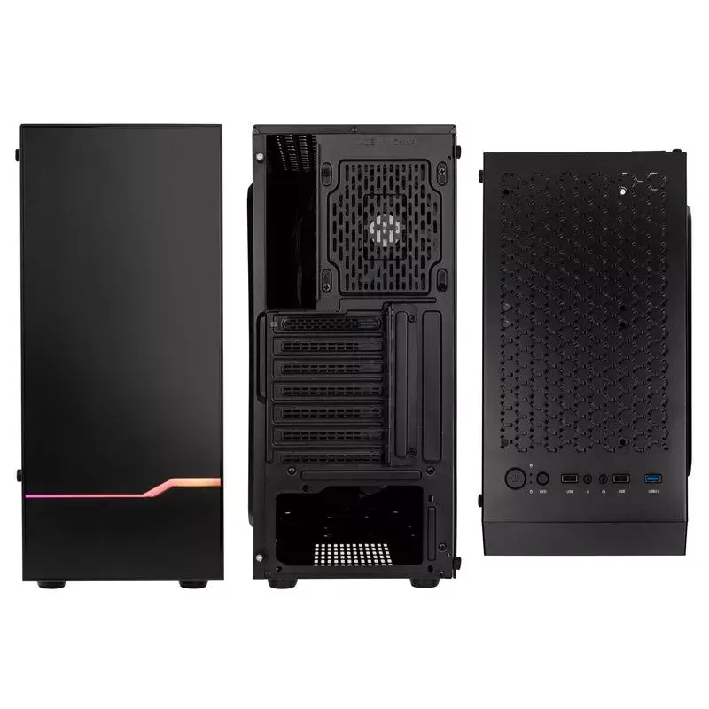 Caja de PC Kolink Inspire K9 ARGB Midi Tower Negro