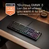 Teclado gaming mecánico GLORIOUS GMMK 3 PRO 100% Prebuilt Cableado USB Negro US QWERTY RGB