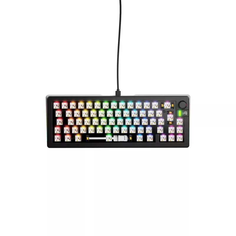 Glorious Gaming GMMK 3 65% Barebones Wired Negro - ISO