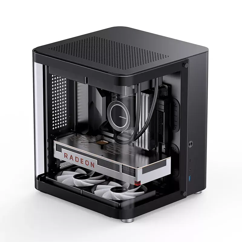 Carcasa PC Jonsbo TK-1 2.0 Mini Tower Negro