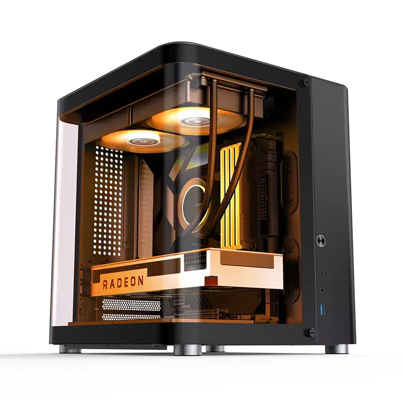 Carcasa PC Jonsbo TK-1 2.0 Mini Tower Negro