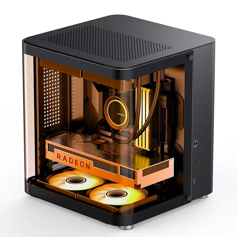Carcasa PC Jonsbo TK-1 2.0 Mini Tower Negro