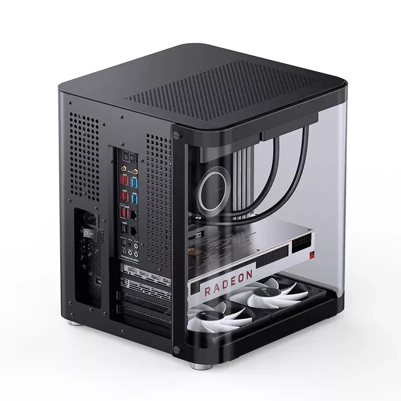 Carcasa PC Jonsbo TK-1 2.0 Mini Tower Negro