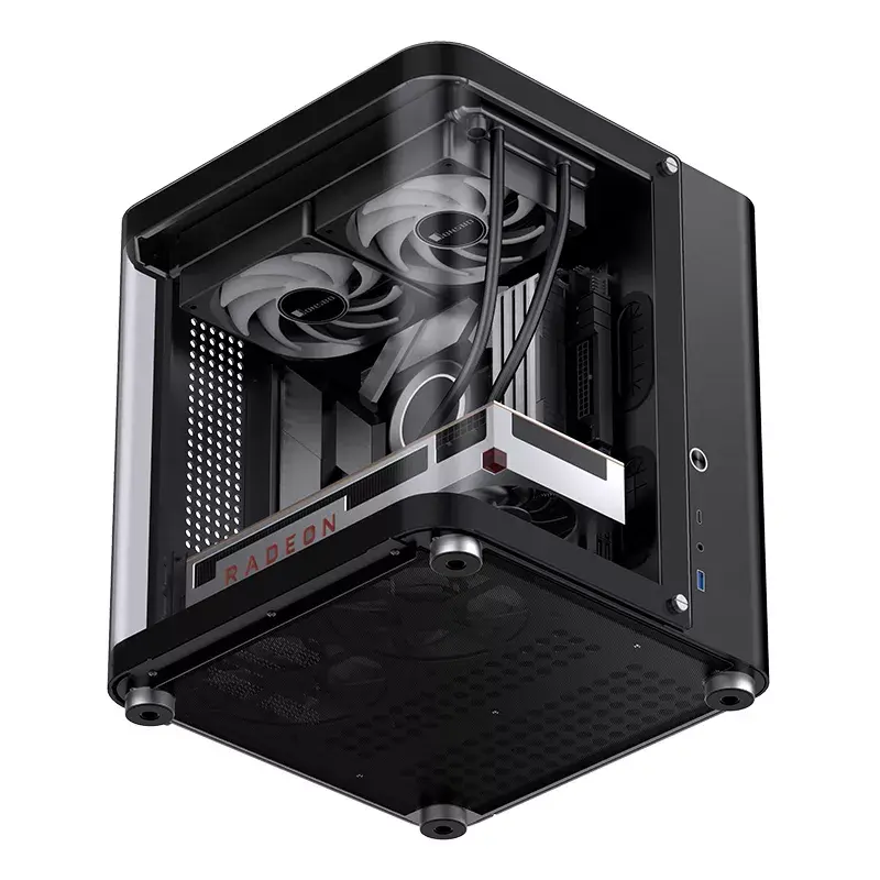 Carcasa PC Jonsbo TK-1 2.0 Mini Tower Negro