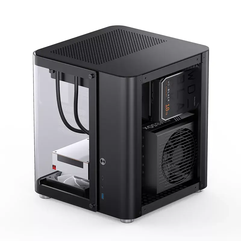 Carcasa PC Jonsbo TK-1 2.0 Mini Tower Negro