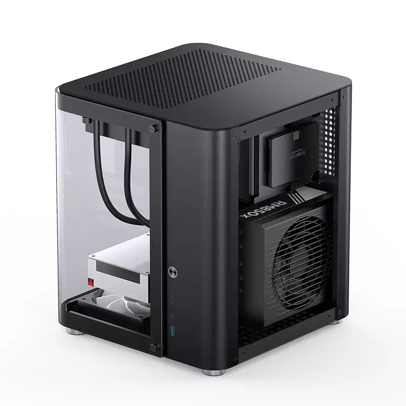 Carcasa PC Jonsbo TK-1 2.0 Mini Tower Negro
