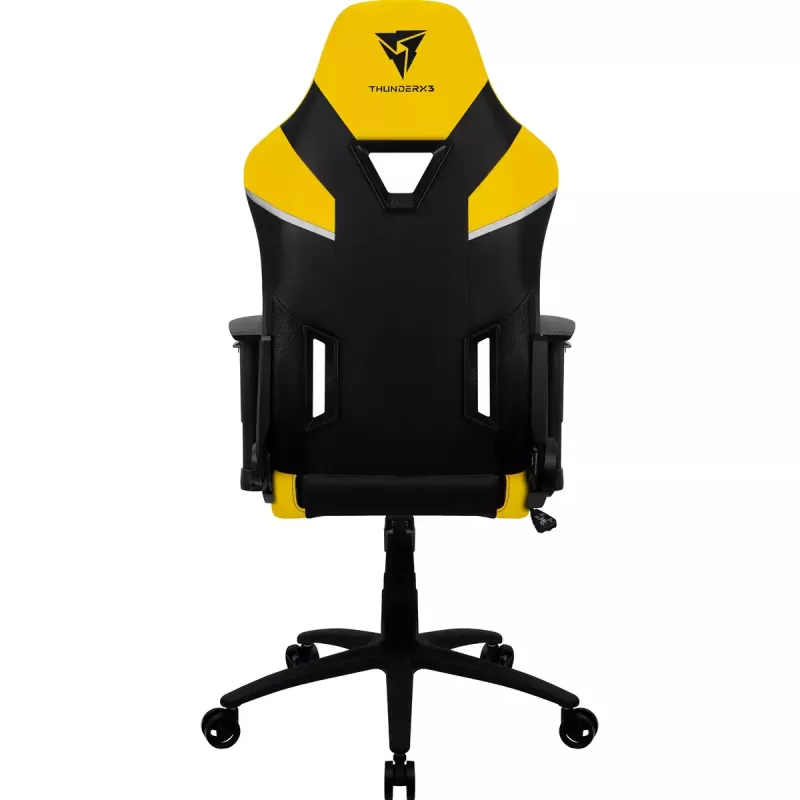 Silla gaming universal ThunderX3 TC5 Air Tech Asiento acolchado Negro Amarillo