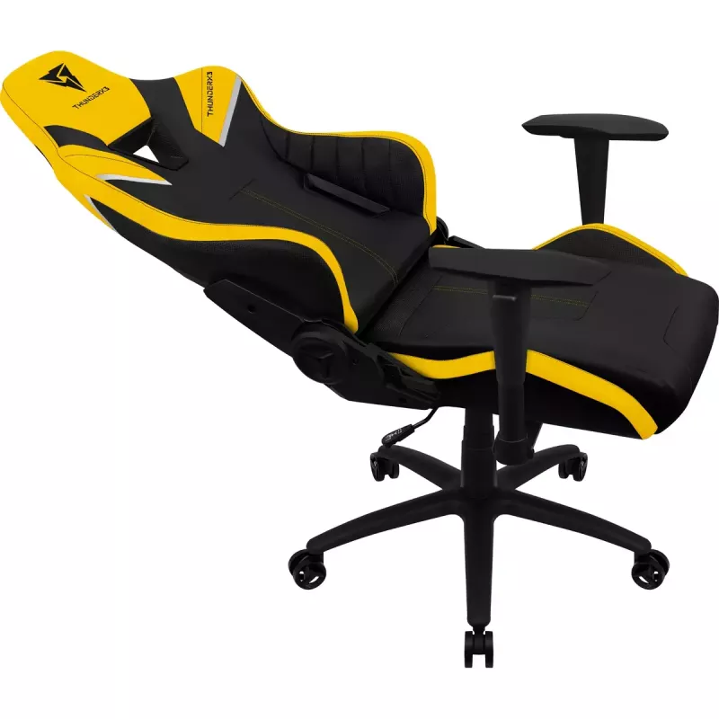 Silla gaming universal ThunderX3 TC5 Air Tech Asiento acolchado Negro Amarillo